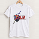 The legend of zelda - ocarina of time (1998) white t-shirt front