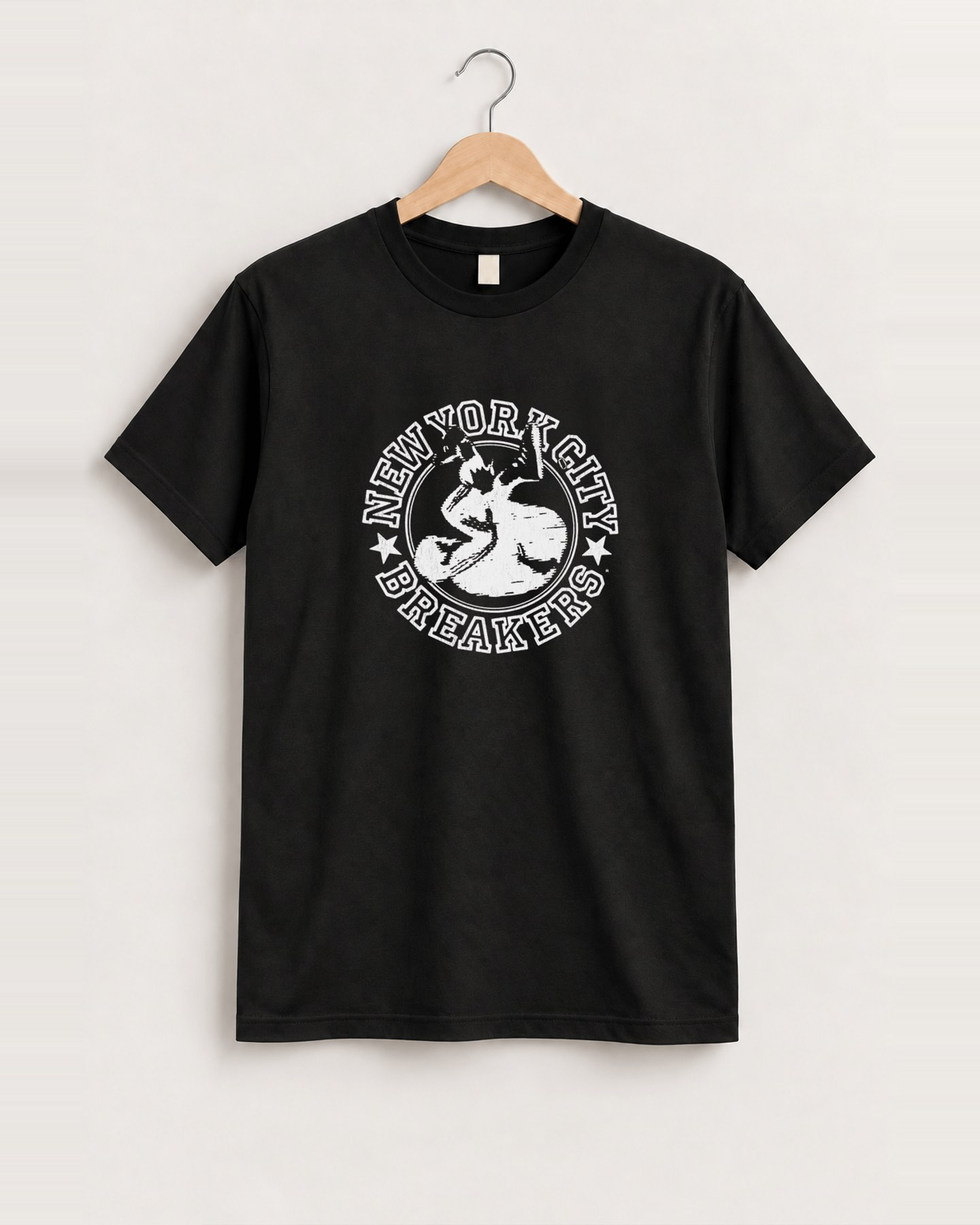 Ny breakers black tee front
