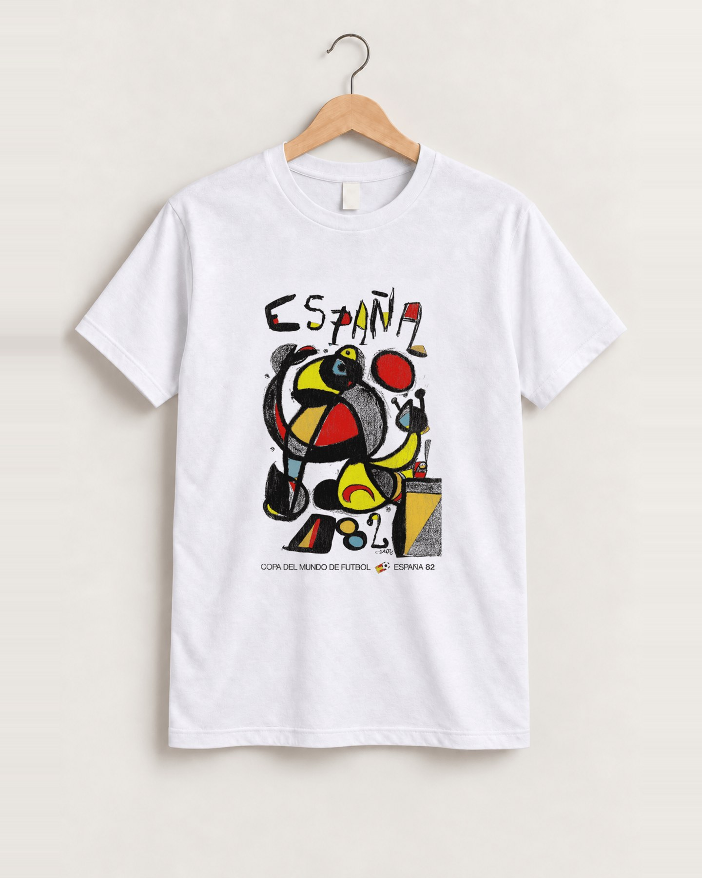 82 spain world cup españa white tee front