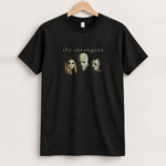 Y2k the strangers promo black tee front
