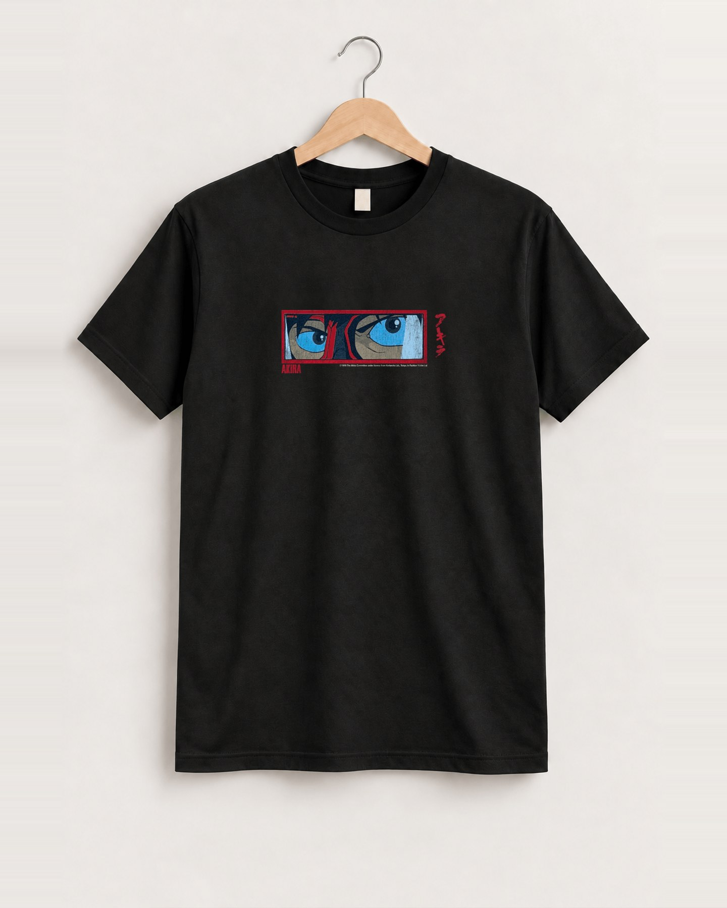 1998 Akira kaneda eyes black tee front
