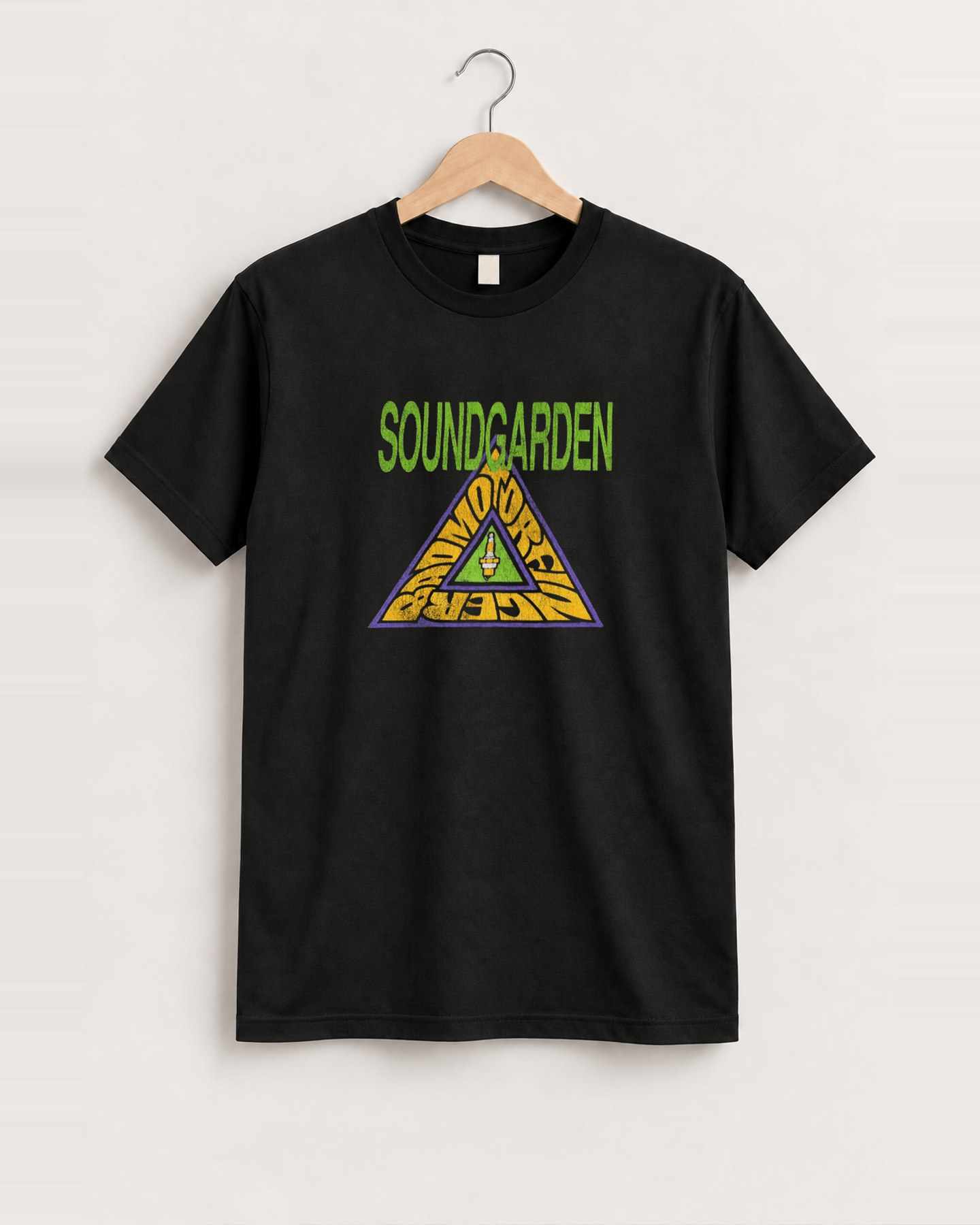 Soundgarden fingaz4life black tee front