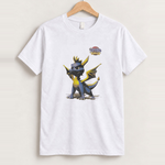 1998 Spyro the dragon promo white tee front