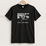 90s beastie boys check your head promo black tee front