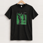 Sony easter island black baby tee front