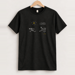 Cannes film festival black tee front