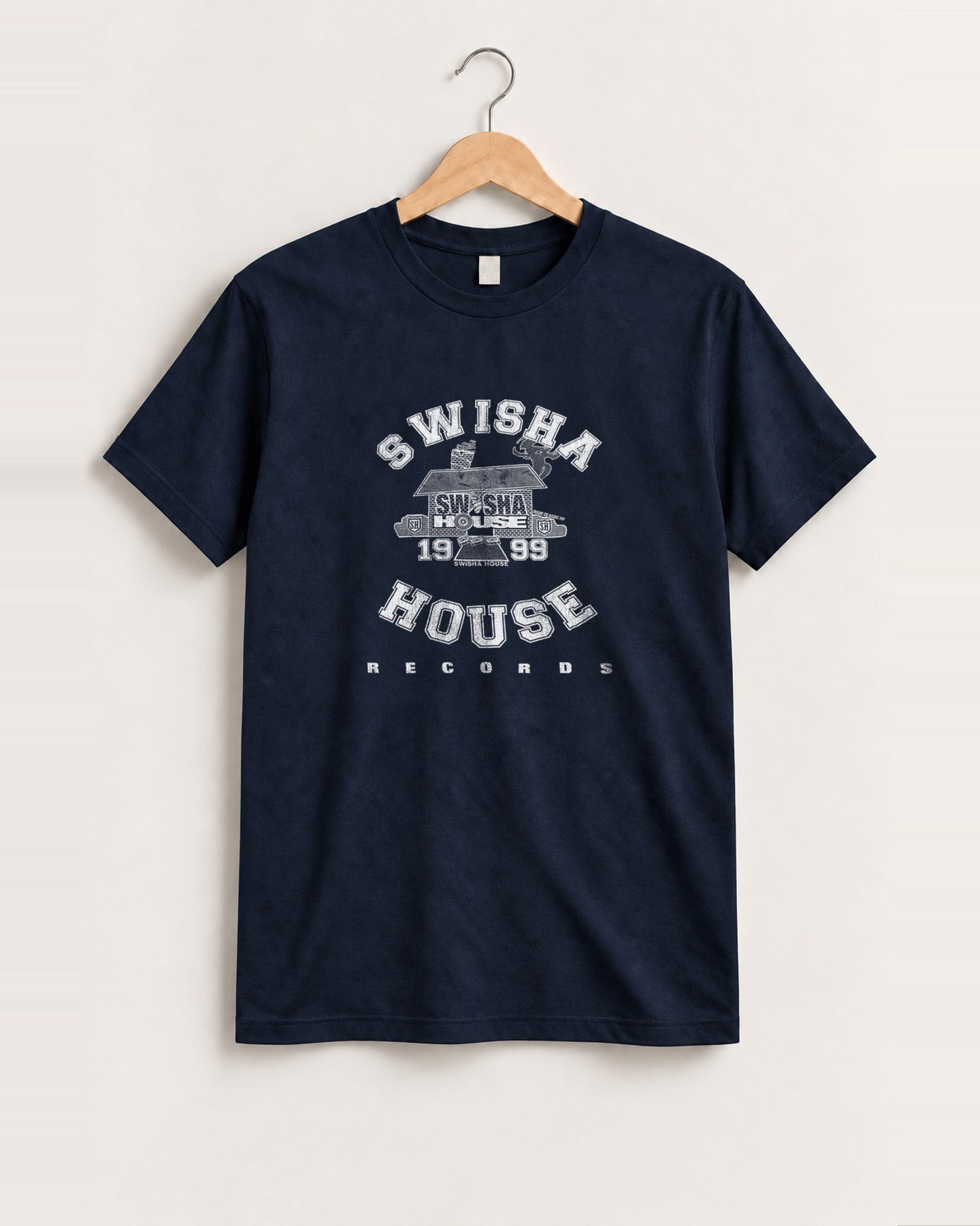 1999 Swishahouse navy tee front