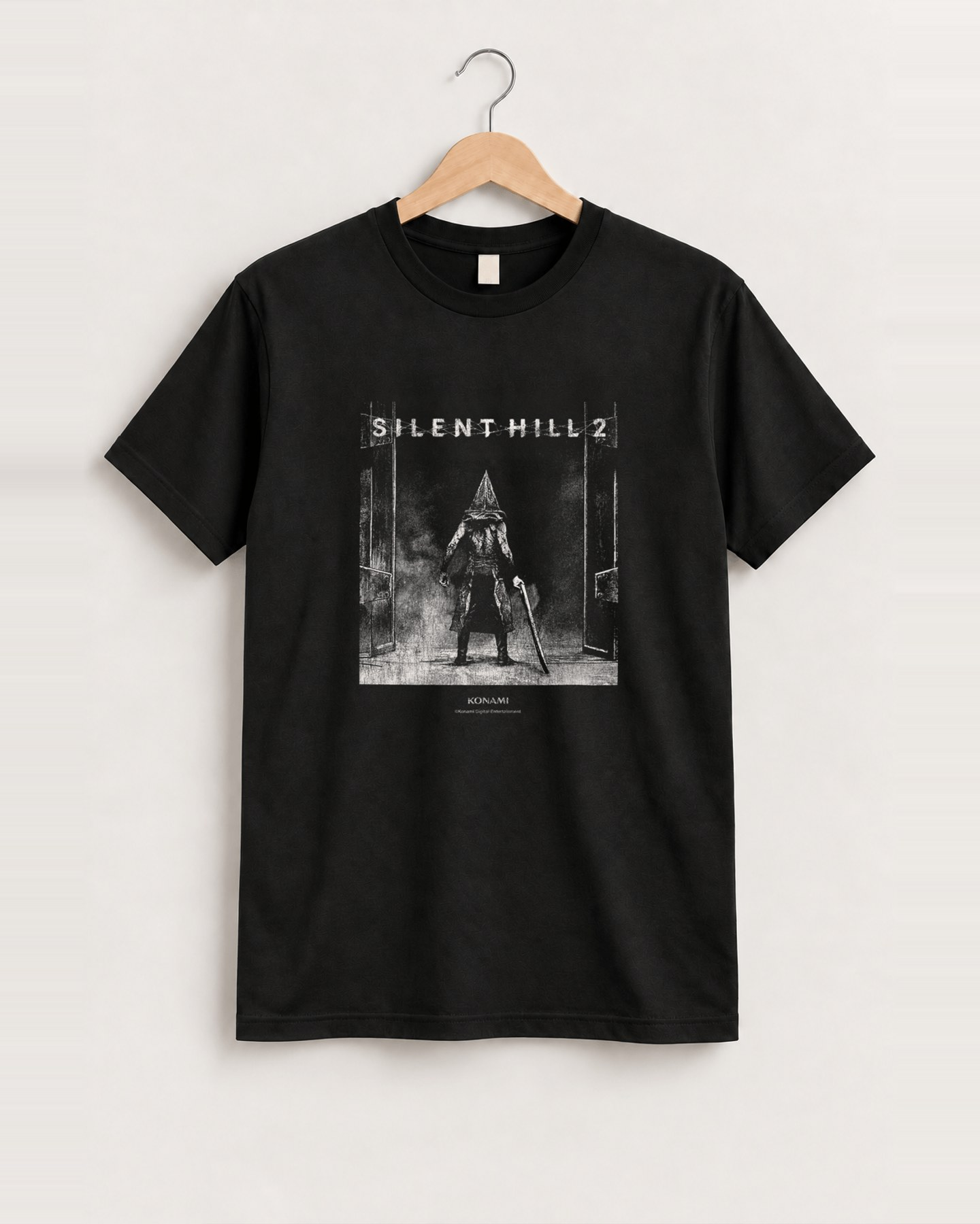 Silent hill 2 black tee front
