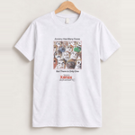 Anxiety has many faces white cut-off t-shirt front