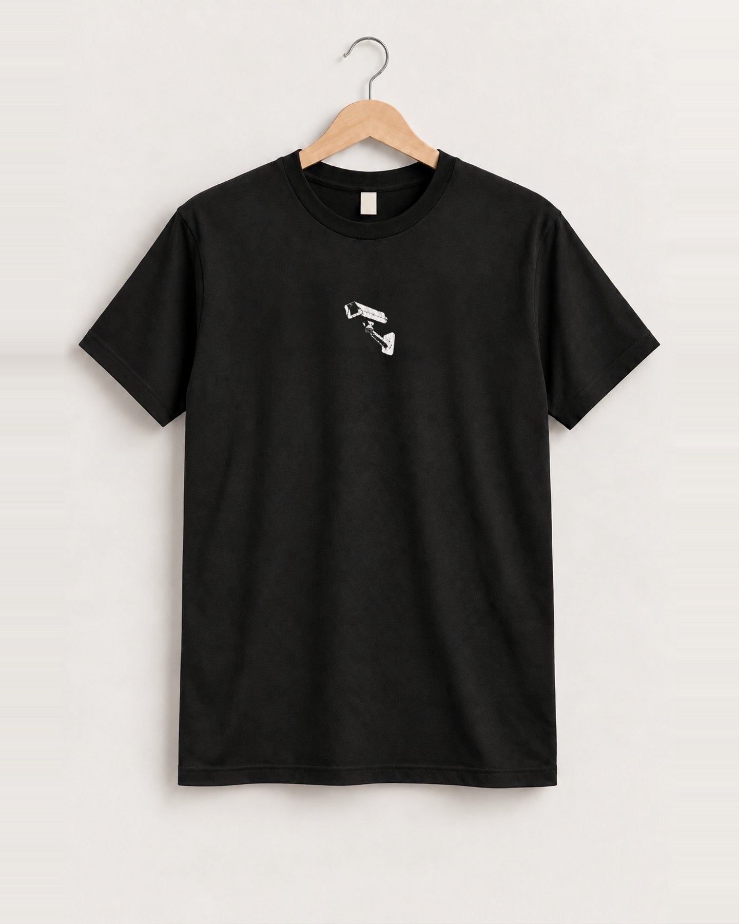 Y2k rockstar games manhunt promo black tee front