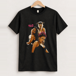 Retro unpretty tlc black tshirt front