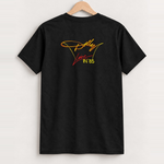 1985 Dolly parton live in ‘85 black tee back