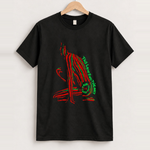 1991 Tribe Called Quest 'Low End Theory' Washed Black T-Shirt, approved scene front [FG-c14e1a294594]