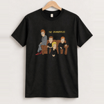 The cranberries parody vintage black t-shirt front