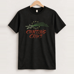 90s counting crowd 'star logo' vintage black tee front