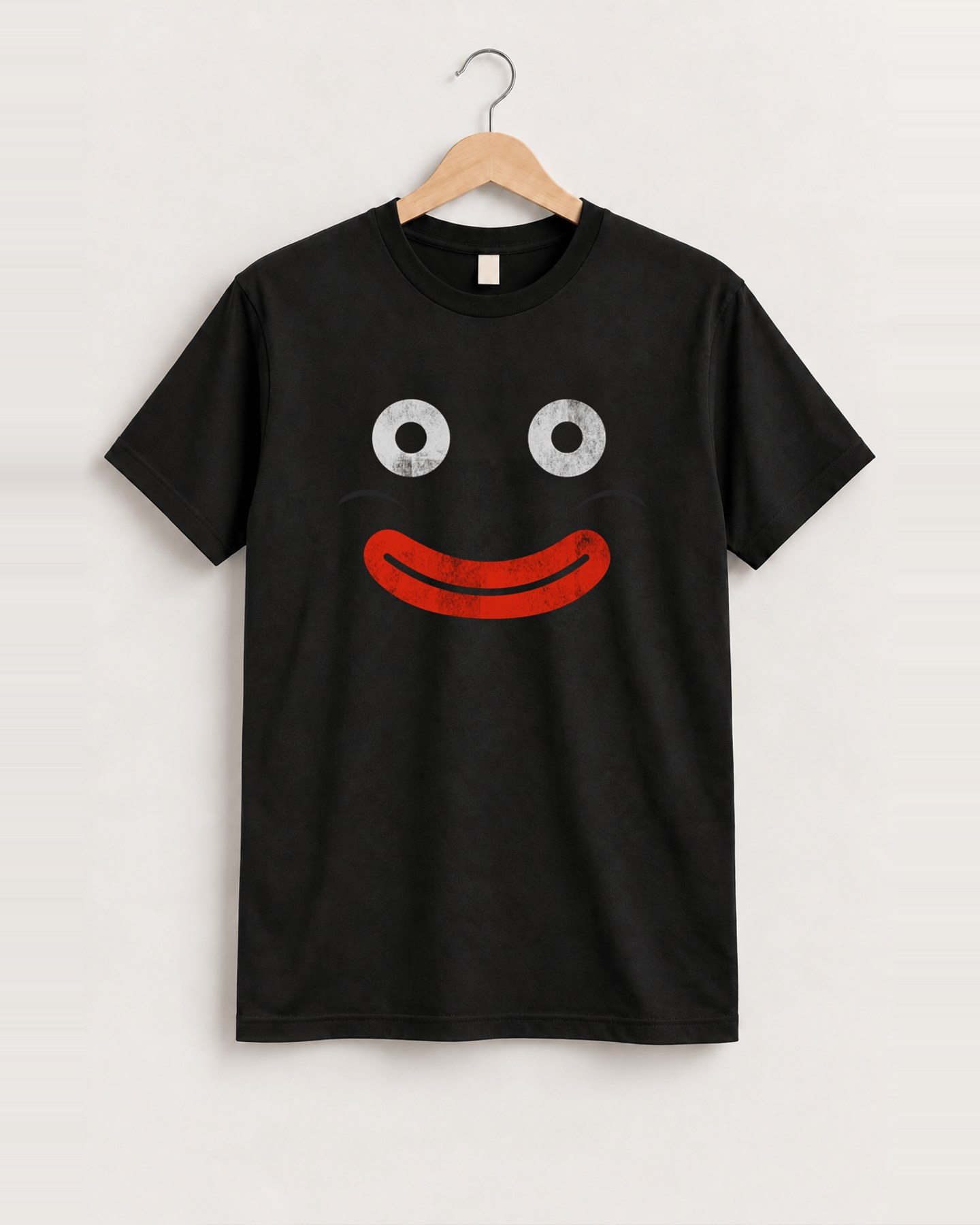 Vintaged 'mr popo' dbz black tee front
