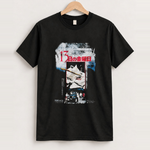 80s japanese 'friday the 13th' vintage black tee, approved scene front [FG-cc220a12e2f2]