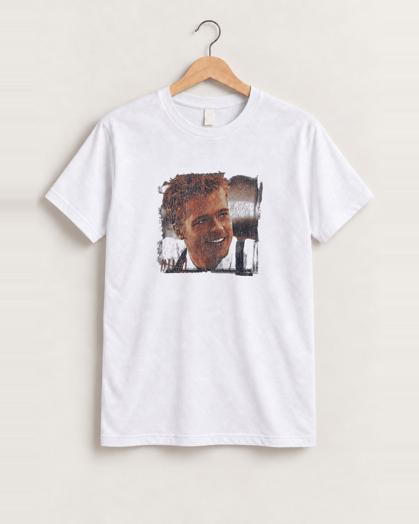 Seven promo white tee front
