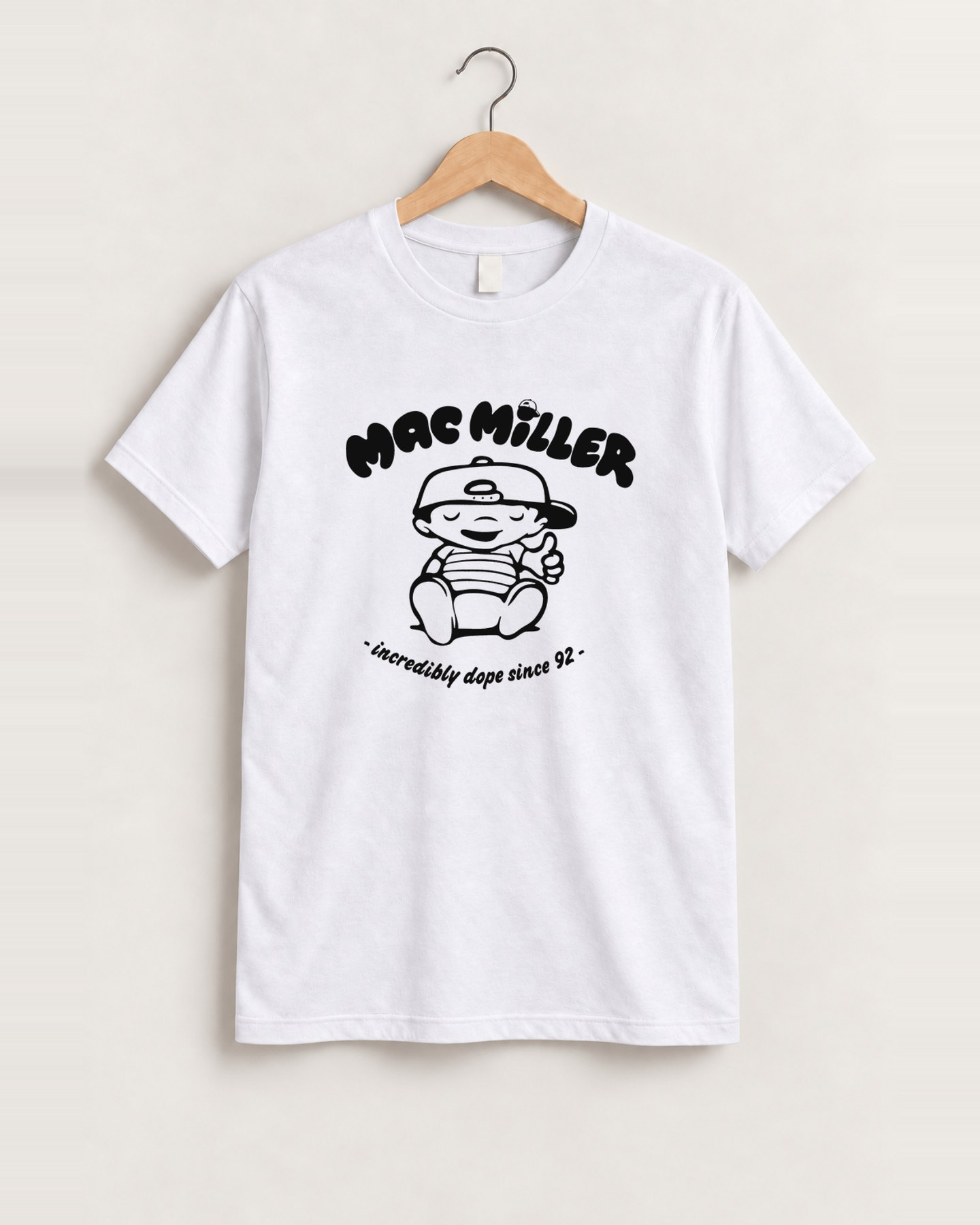 Mvc miller white tee front