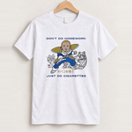 King of the hill - bobby dbz parody white tee front