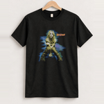 2001 Britney spears tour black tee front