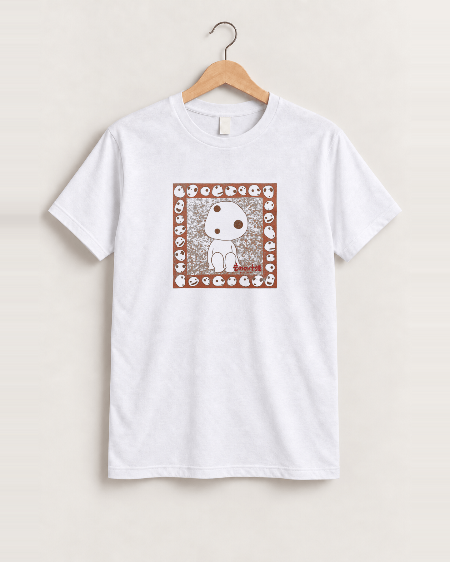 1997 Mononoke Hime White Tee front