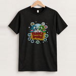 Bubble bobble 1986 vintage black t-shirt front