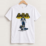 Vintage 1992 punisher promo white t-shirt front