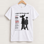 Jamiroquai tour white t-shirt front