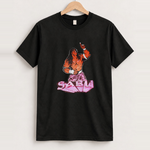 Super rare ecw sabu vintage black tee front
