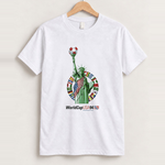 1994 Usa world cup liberty white tee front