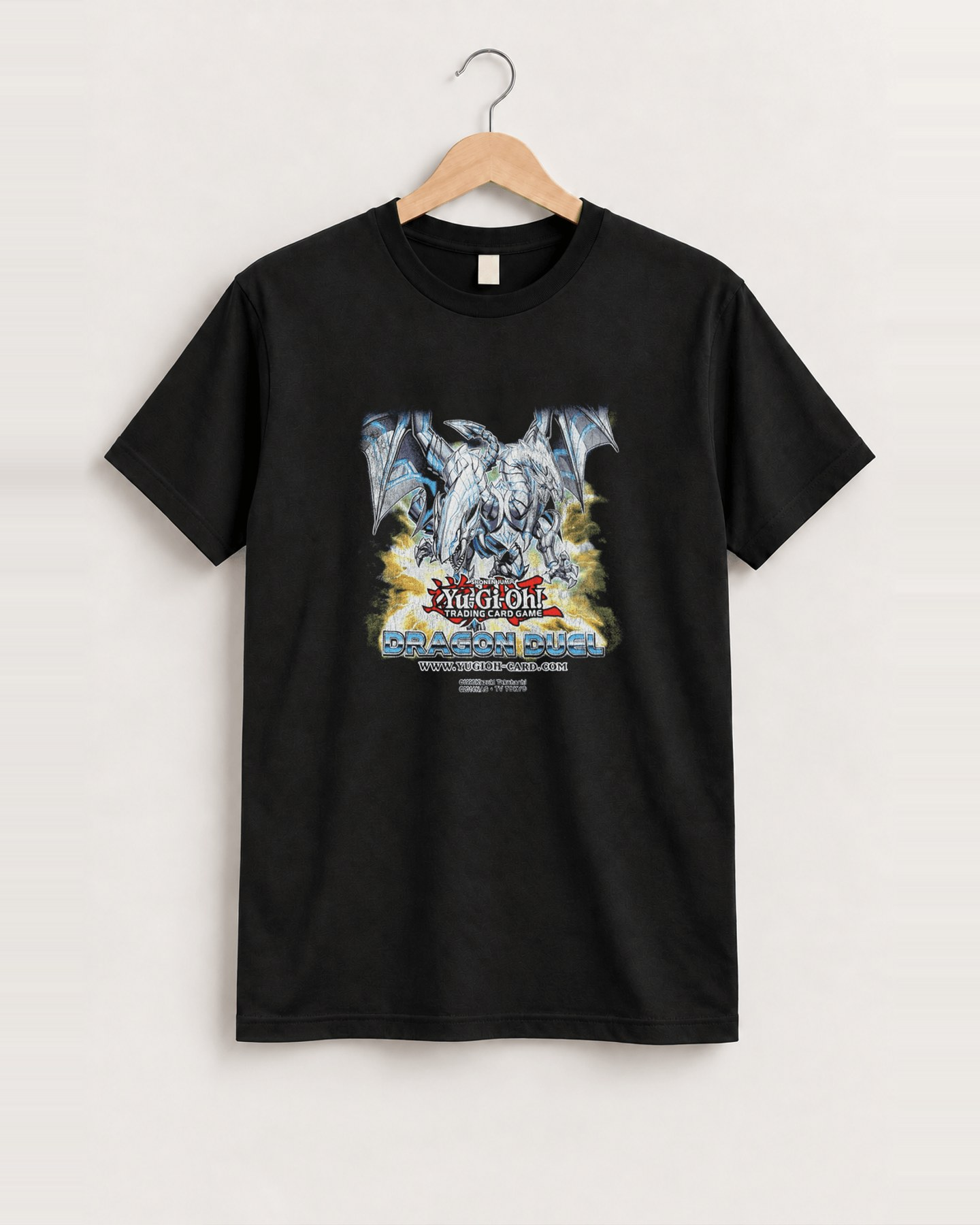 Yugioh dragon duel tcg tournament black tee front