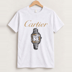 Cartier 'santos dumont' white t-shirt front