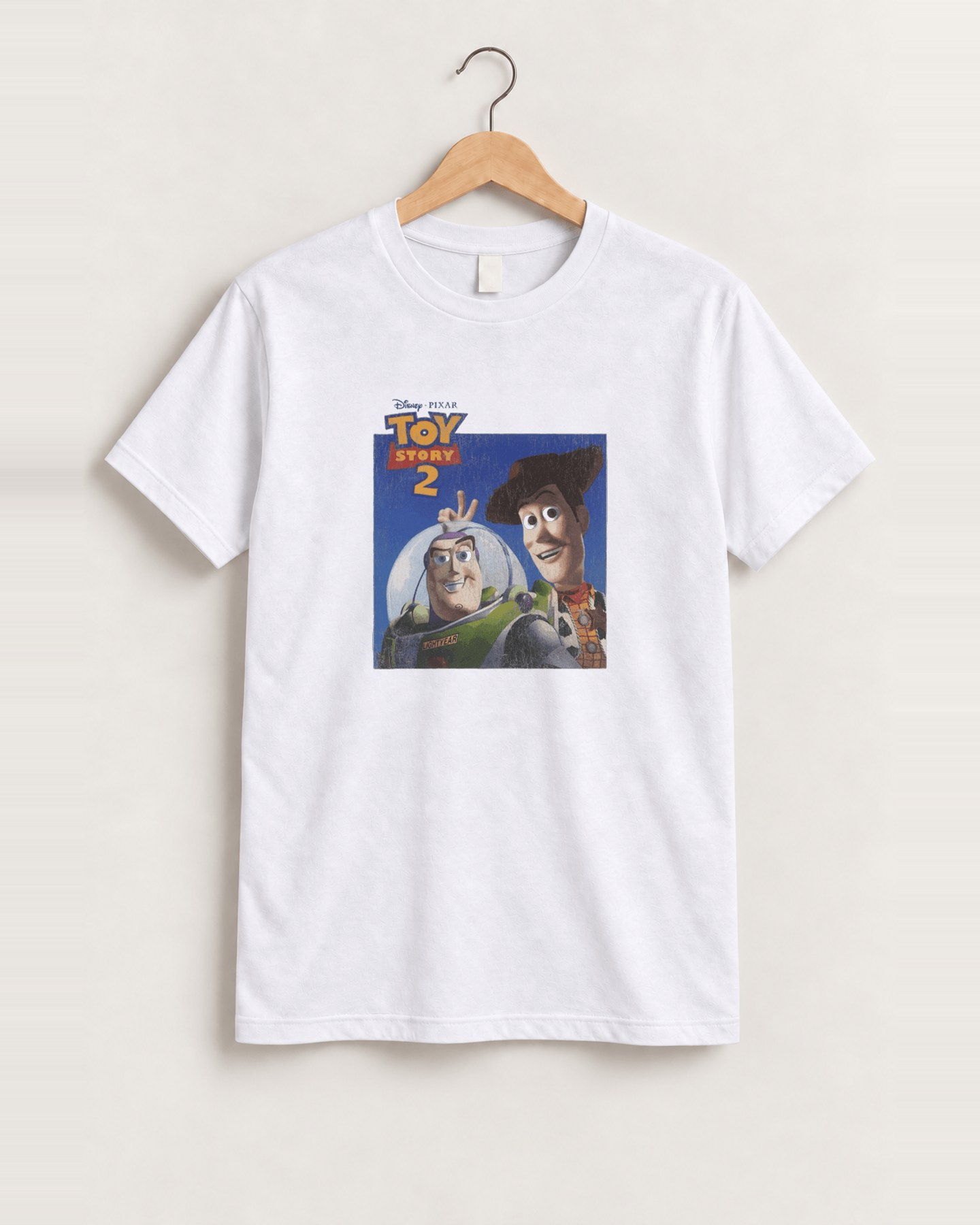 1999 Toy story 2 promo white tee front