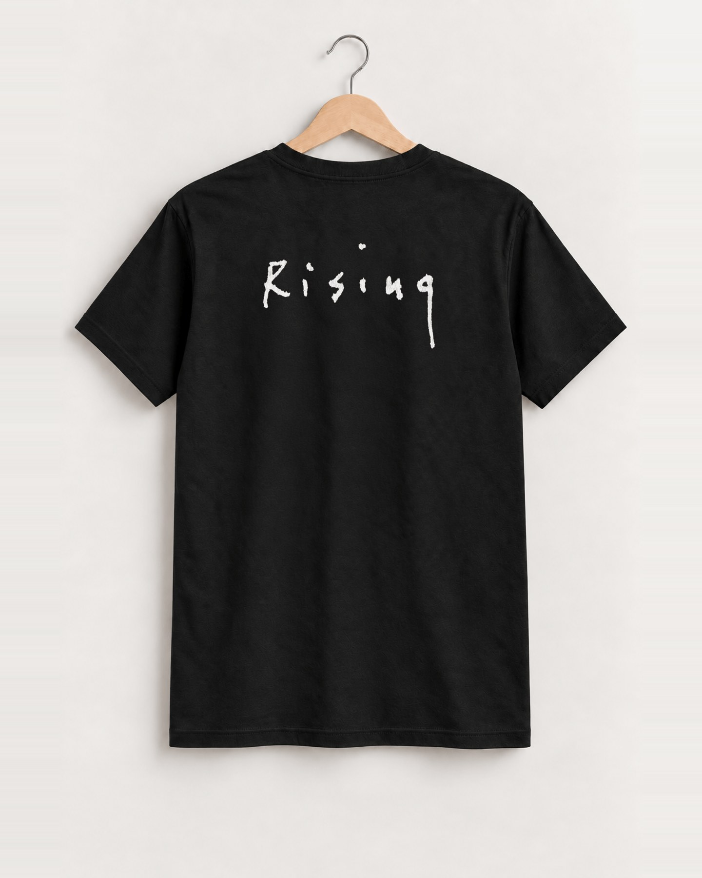1995 Yoko ono ima black tee back