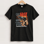 S&w american steel black tee front