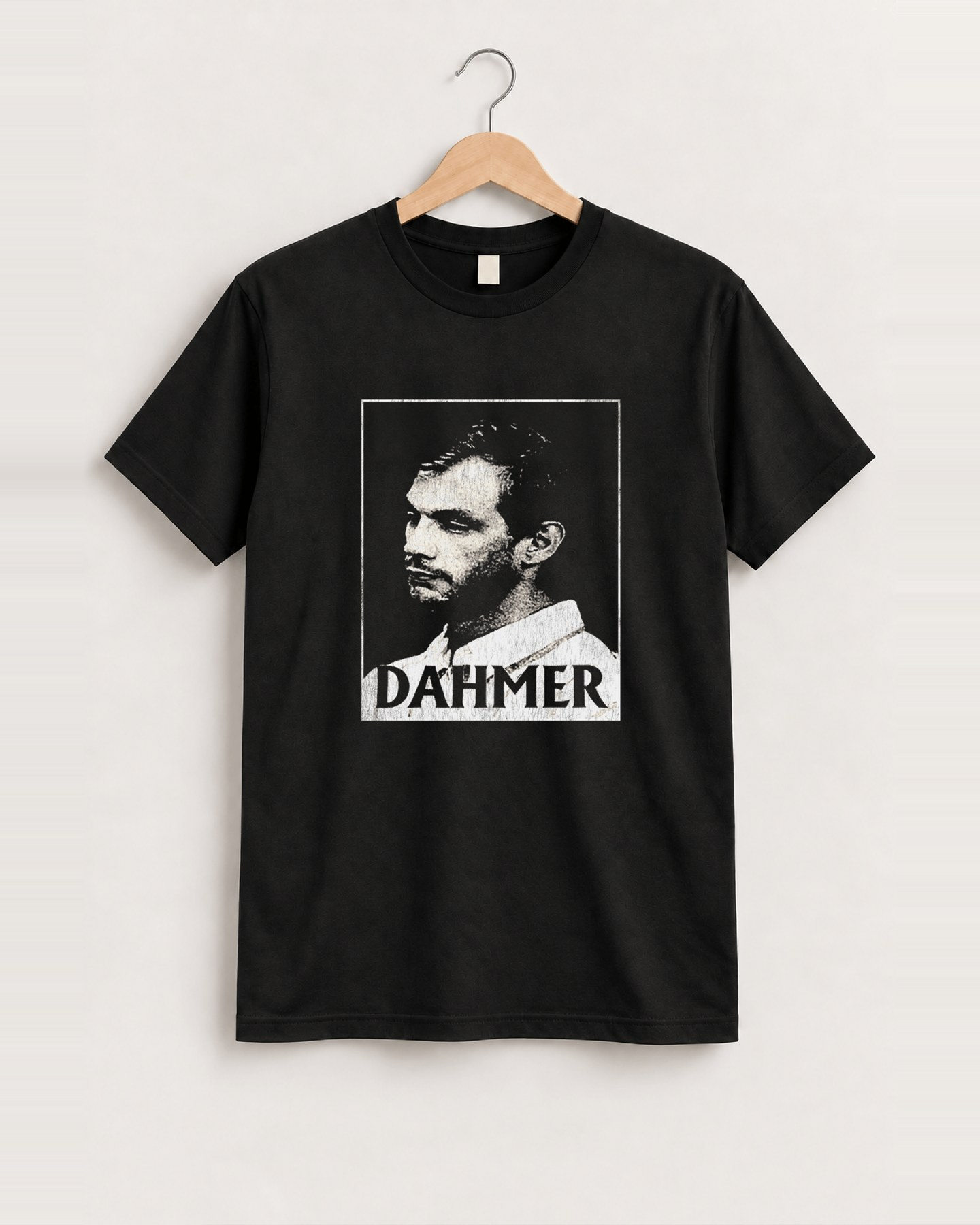 Jeffrey dahmer black tee front