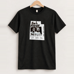 2000s sonic youth black tee front